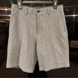 7 Diamonds Light Gray Patterned Men's Shorts